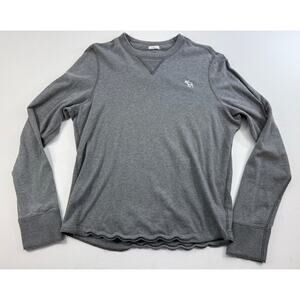 Abercrombie & Fitch Y2K Men’s Muscle Long Sleeved Pullover Shirt XL Preppy